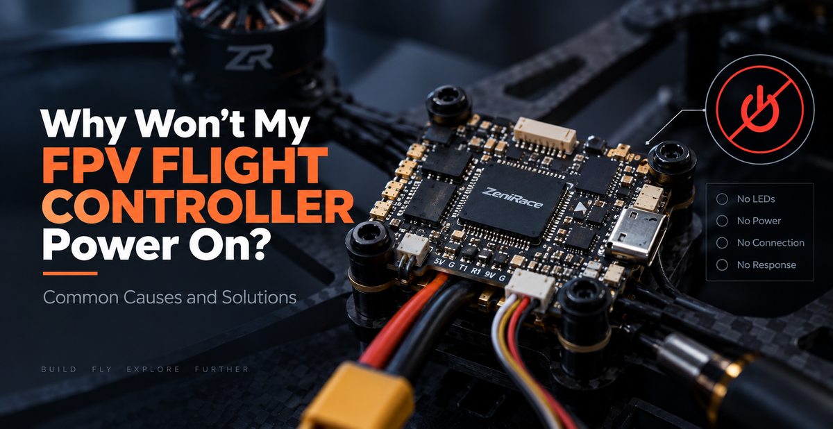 Why Won’t My FPV Flight Controller Power On?