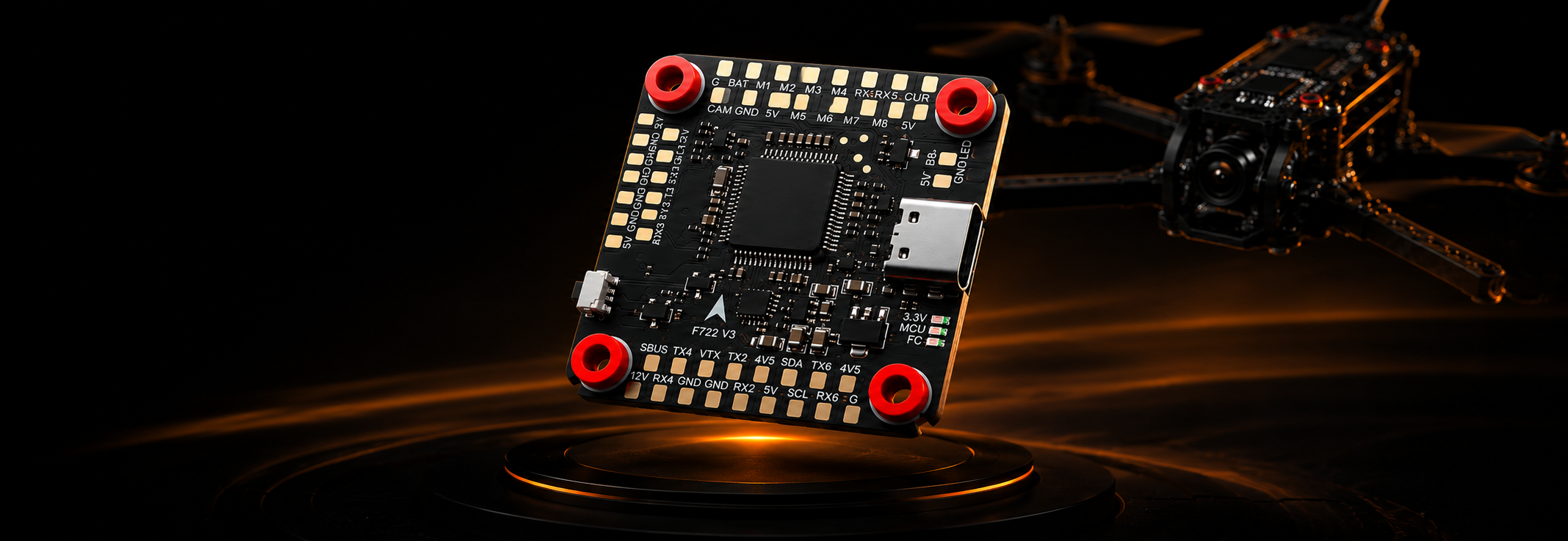 ZeniRace F722/F405 Flight Controller for FPV racing drones